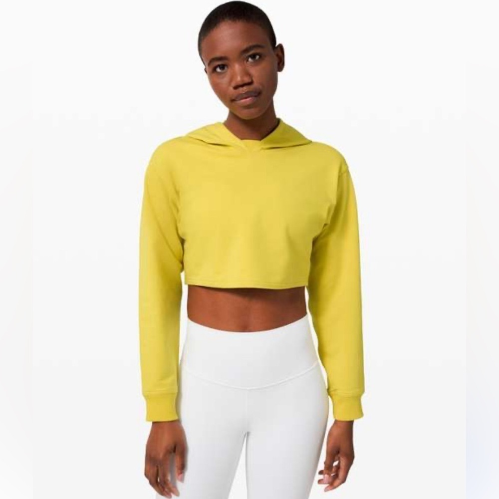 Lululemon all yours cropped hoodie